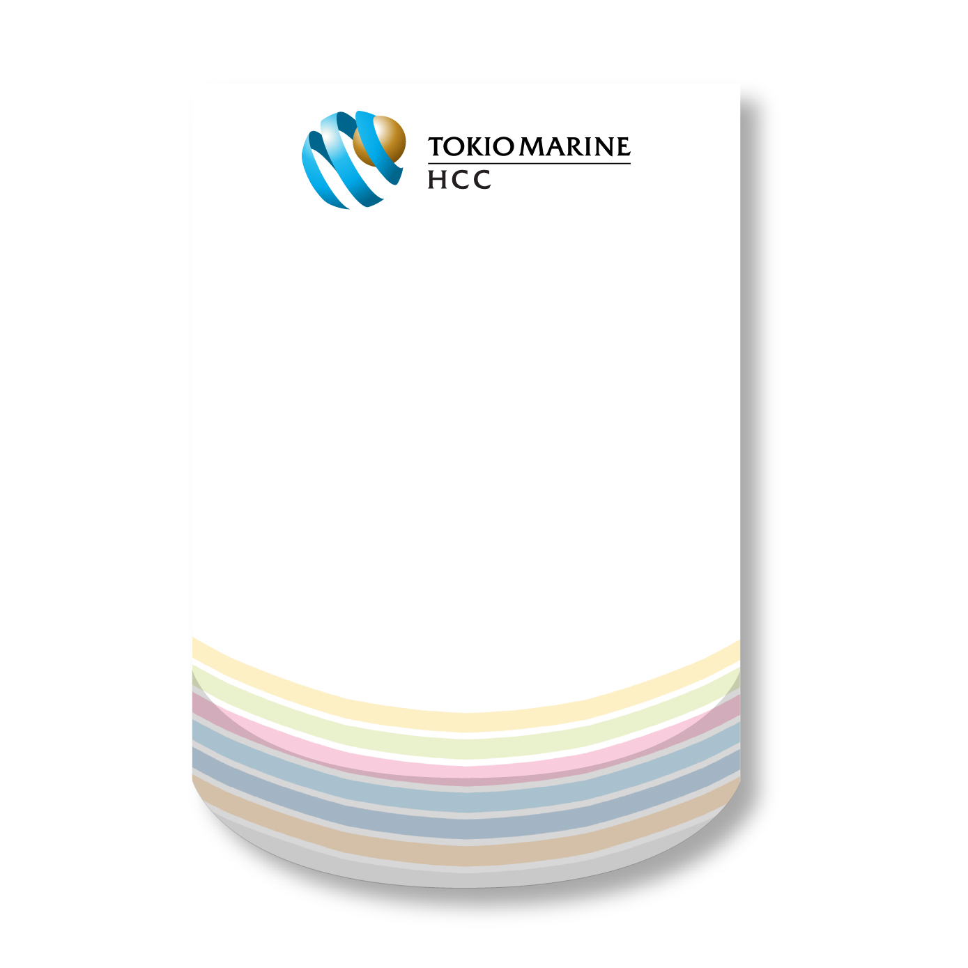 Souvenir Sticky Note 4" x 6" Beveled Pad