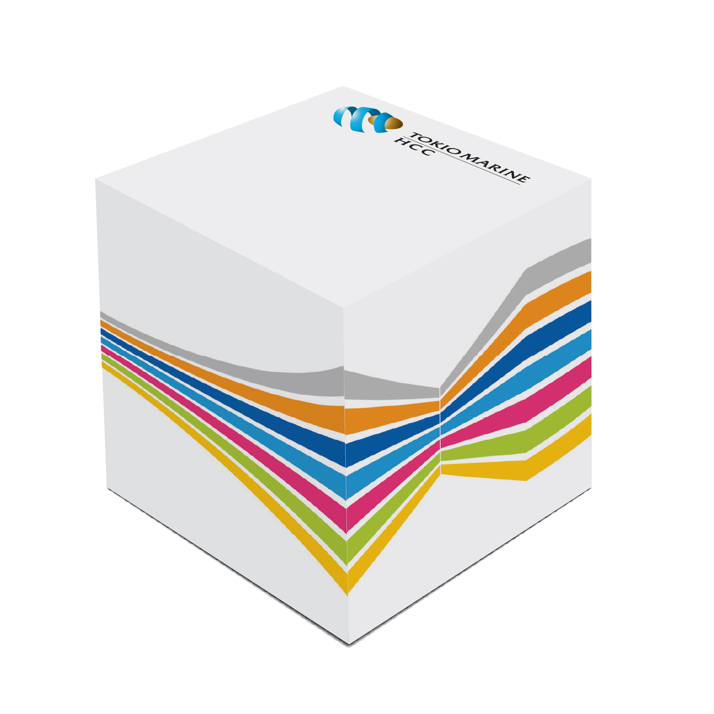 Souvenir Sticky Note 3" x 3" x 3" Cube