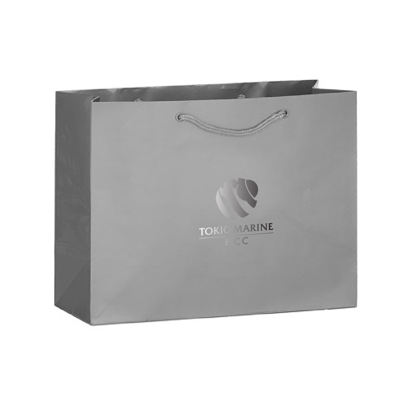 Gloss Laminated Euro Tote Bag 13"x5"x10"