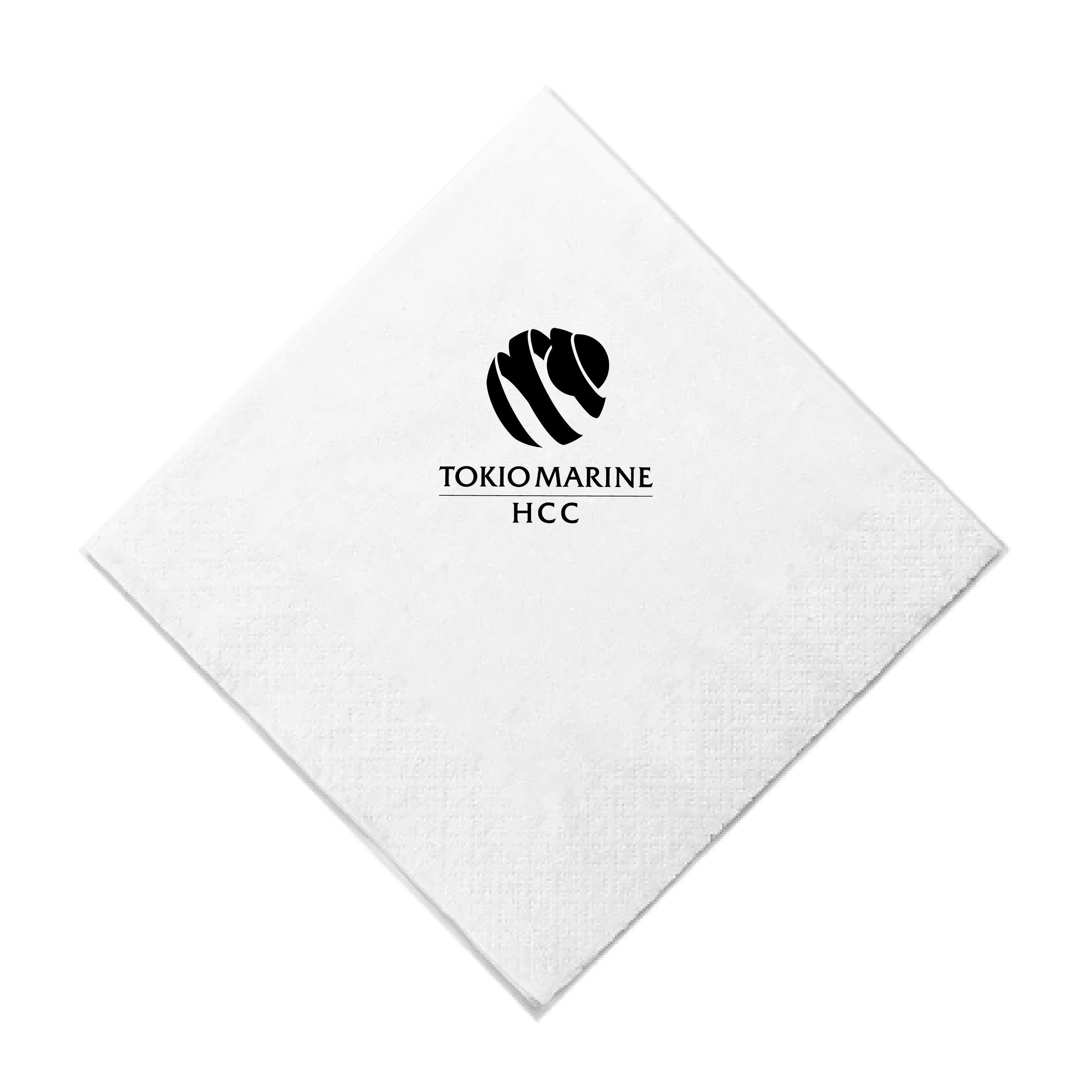 White Beverage Napkins - 100 Napkins